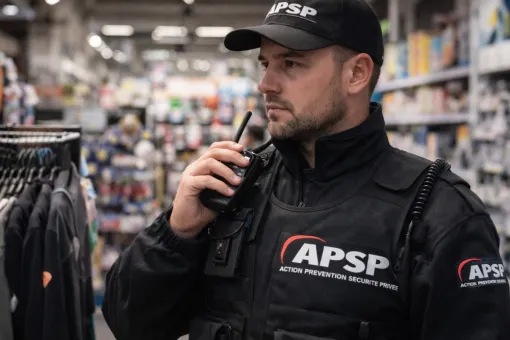 Présence humaine irremplaçable : gestion émotionnelle, prévention, communication avec le public, Paris 12, Action Prévention Sécurité Privée