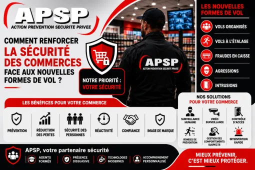 Comment renforcer la sécurité des commerces face aux nouvelles formes de vol, Paris 12, Action Prévention Sécurité Privée