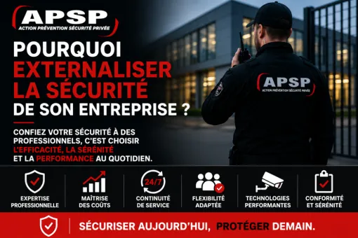 Pourquoi externaliser la sécurité de son entreprise ? , Paris 12, Action Prévention Sécurité Privée